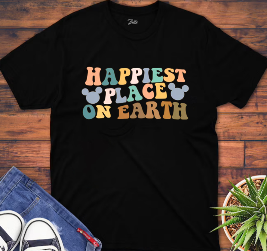 Happiest Place On Earth Unisex T-Shirt