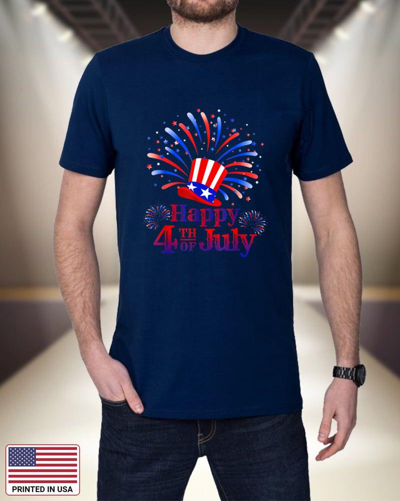 Happy 4th of July America T-shirt Celebrating Freedom lzxIJ