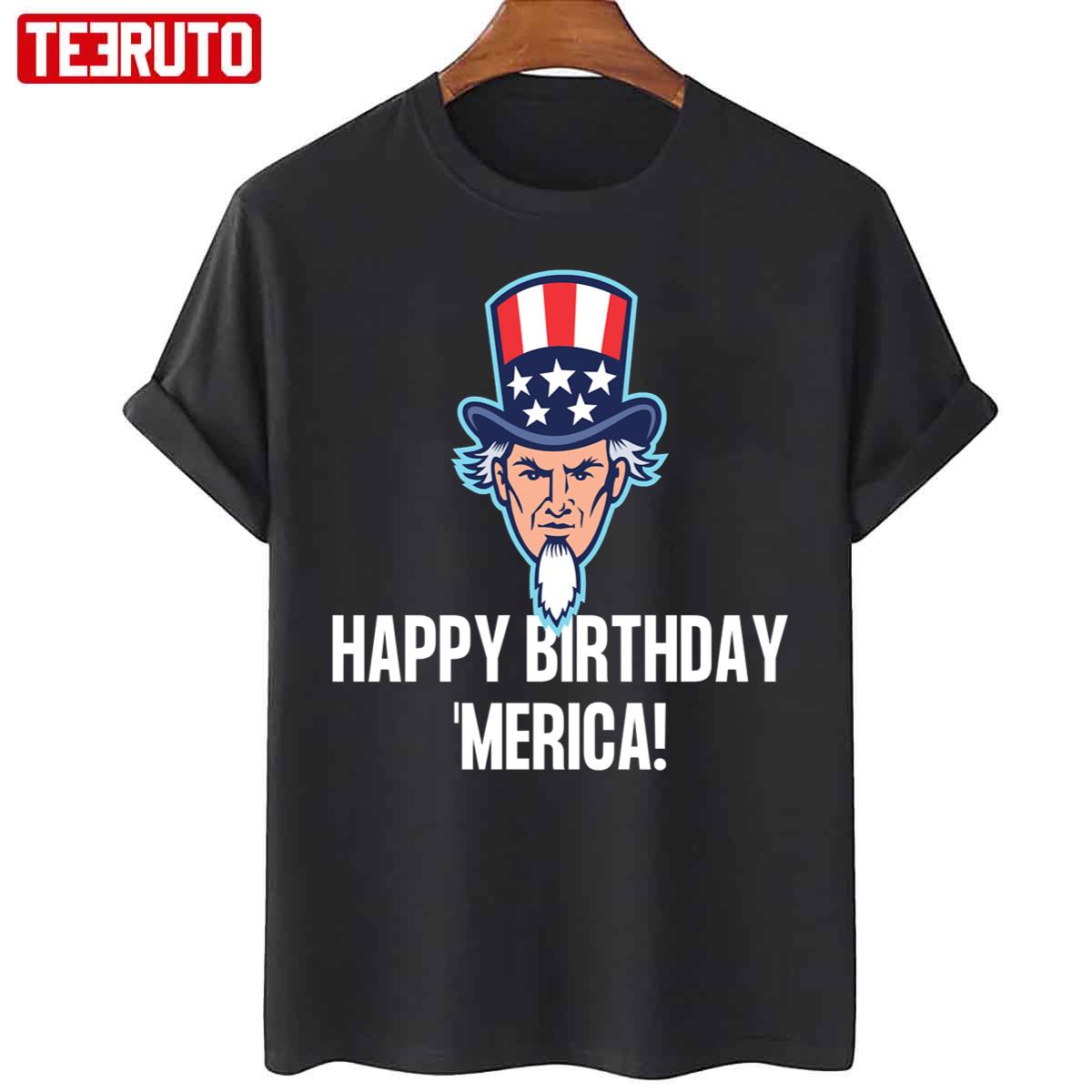 Happy Birthday ‘Merica 4th Of July 2022 Unisex T-Shirt