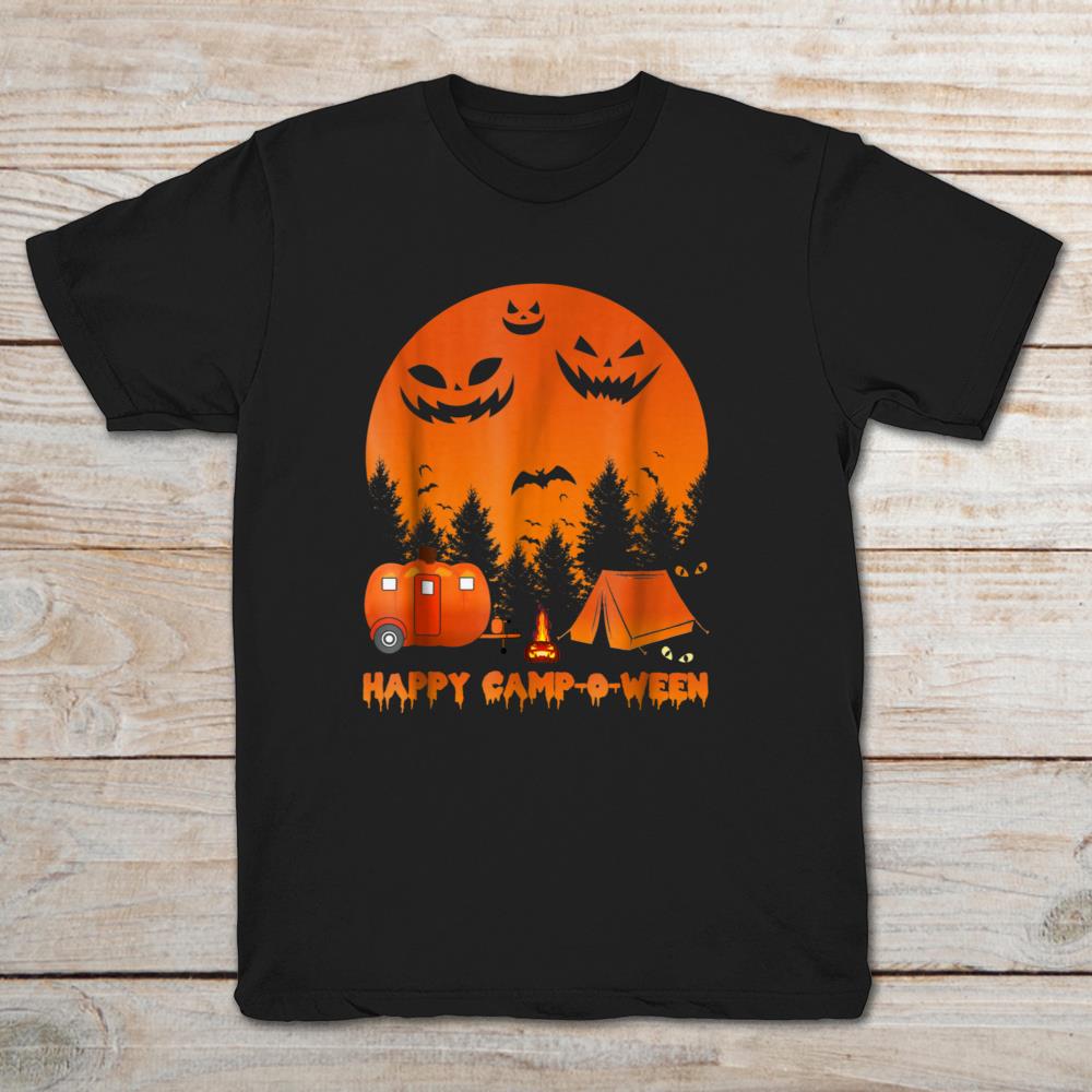 Happy Camp-O-Ween Camping Halloween