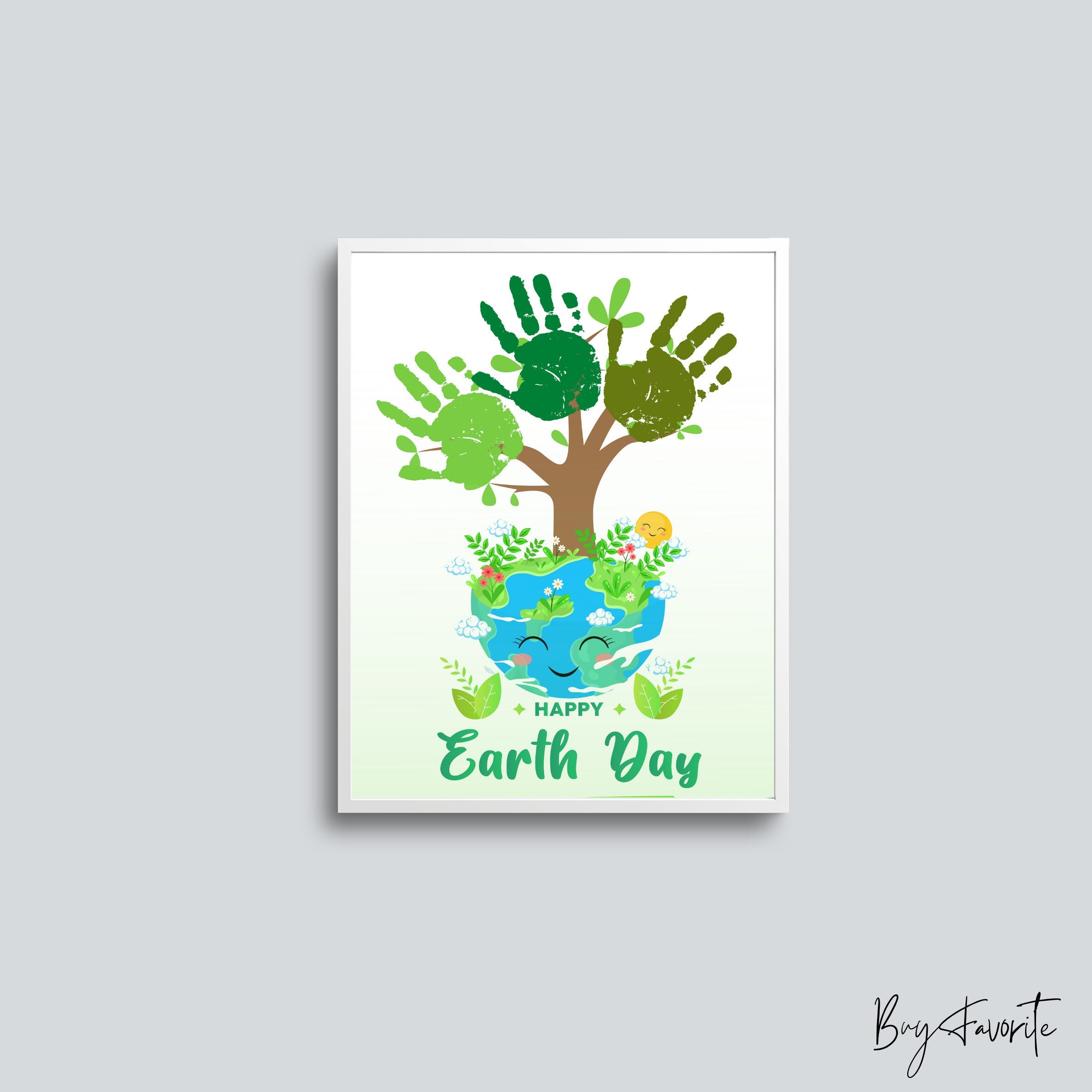 Happy Earth Day 2022 Poster Wall Decor