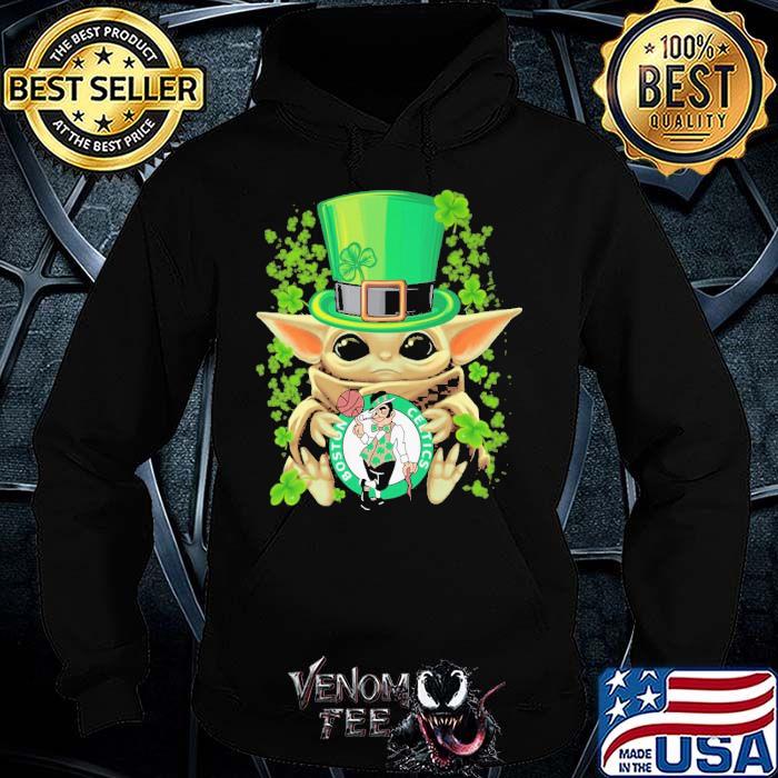 Happy Partick’s Baby Yoda Boston Celtics Shirt
