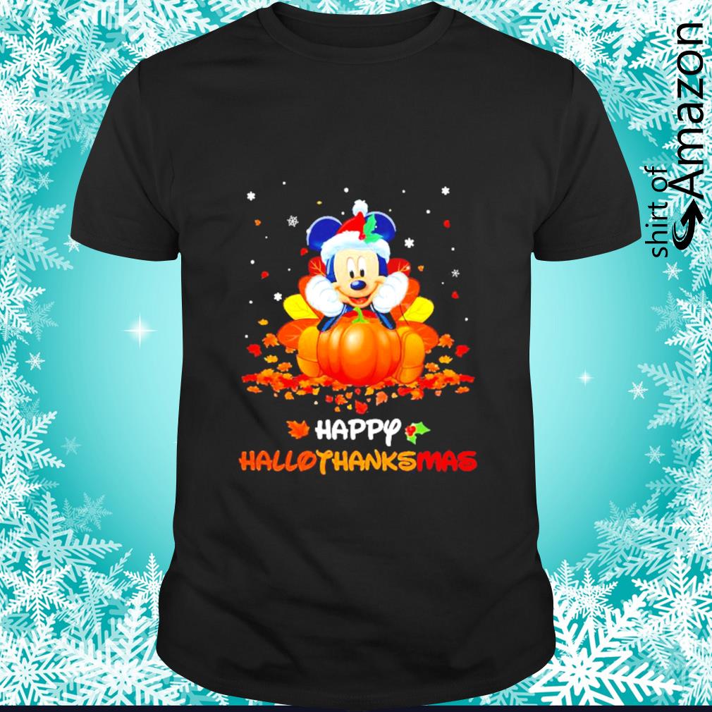 Happy Thanksgiving Day Mickey Mouse Autumn t-shirt
