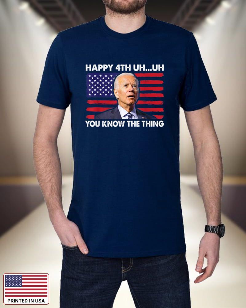 Happy Uh You Know The Thing 4th Of July Funny Confused Retro H6q55