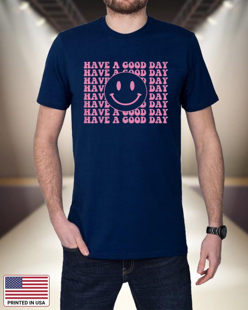 Have A Good Day Pink Smiley Face Preppy Aesthetic Trendy 6lC2C