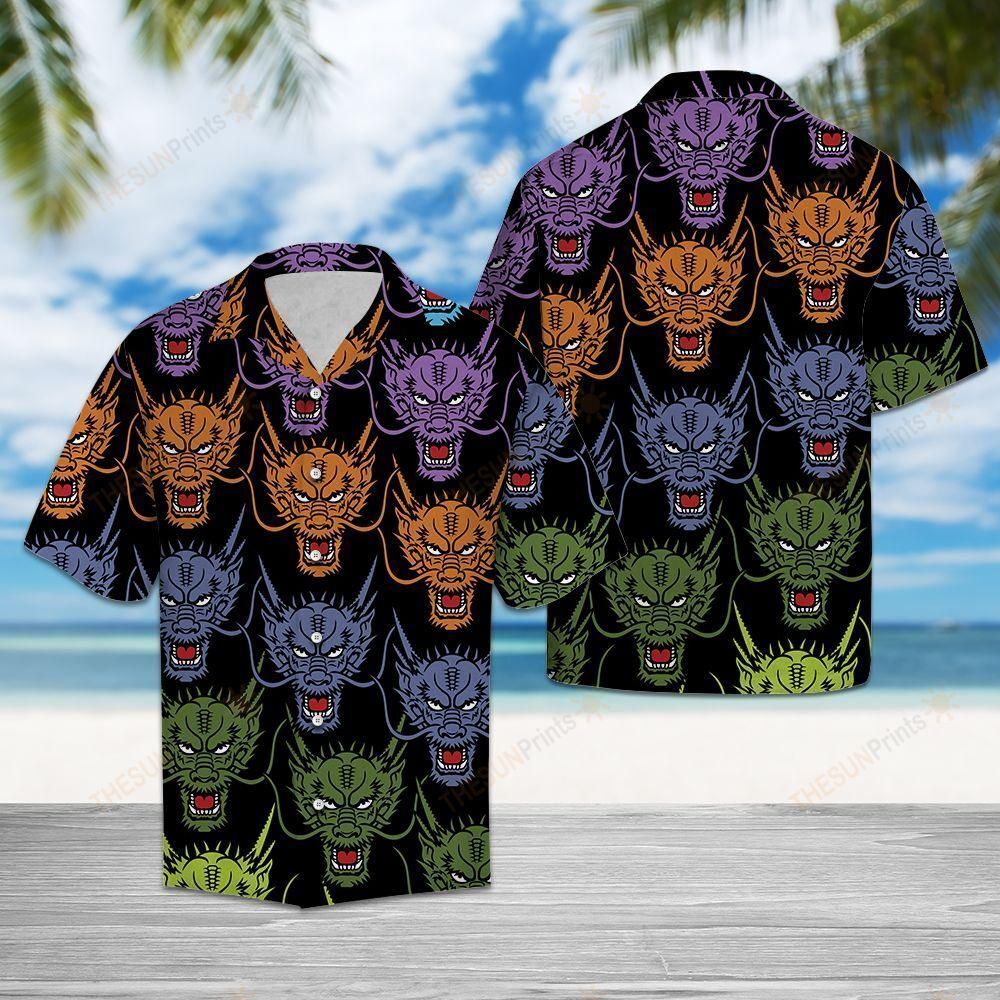 HAWAII SHIRT Awesome Dragon -ZX5331 