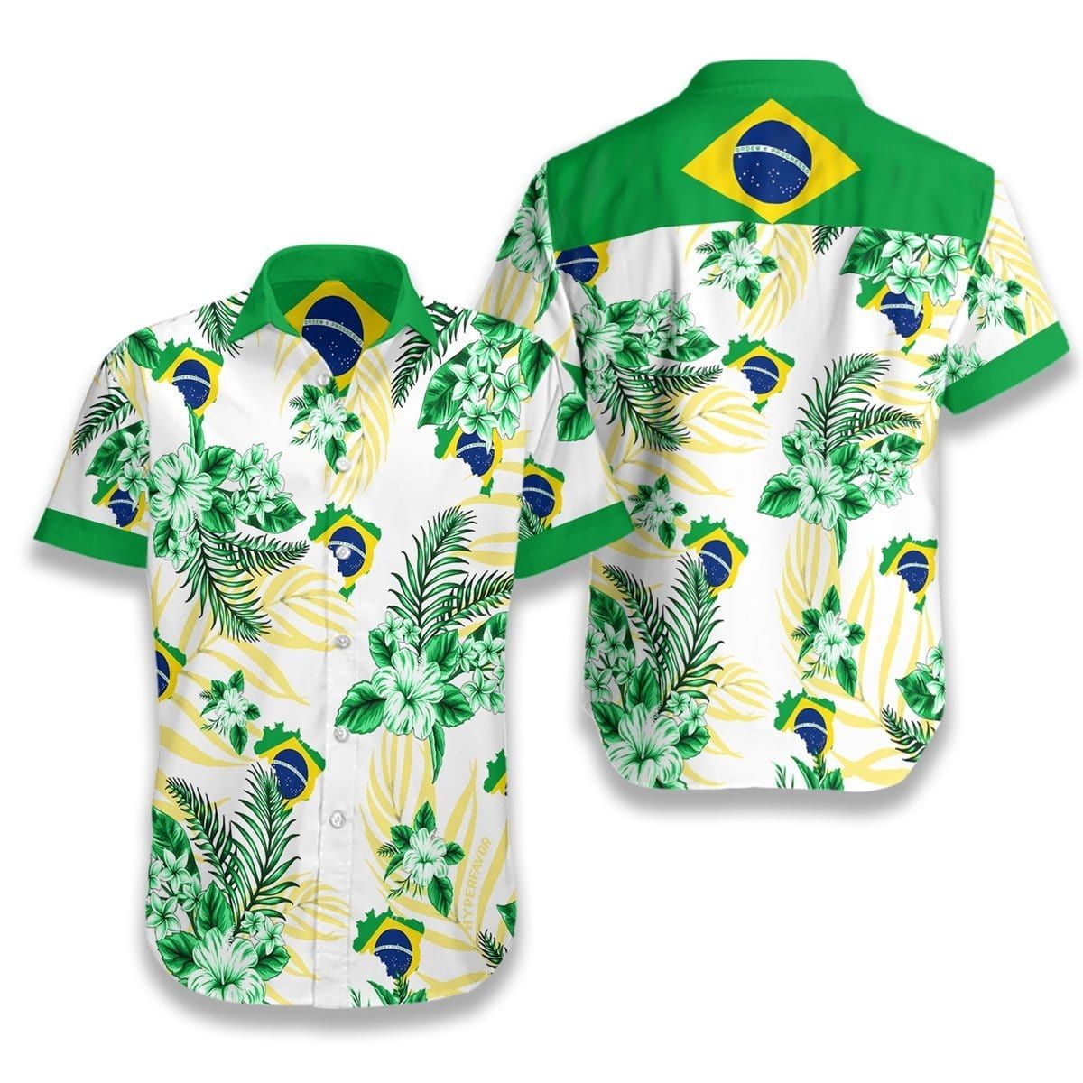 Hawaii Shirt Brazil Proud-ZX0387 