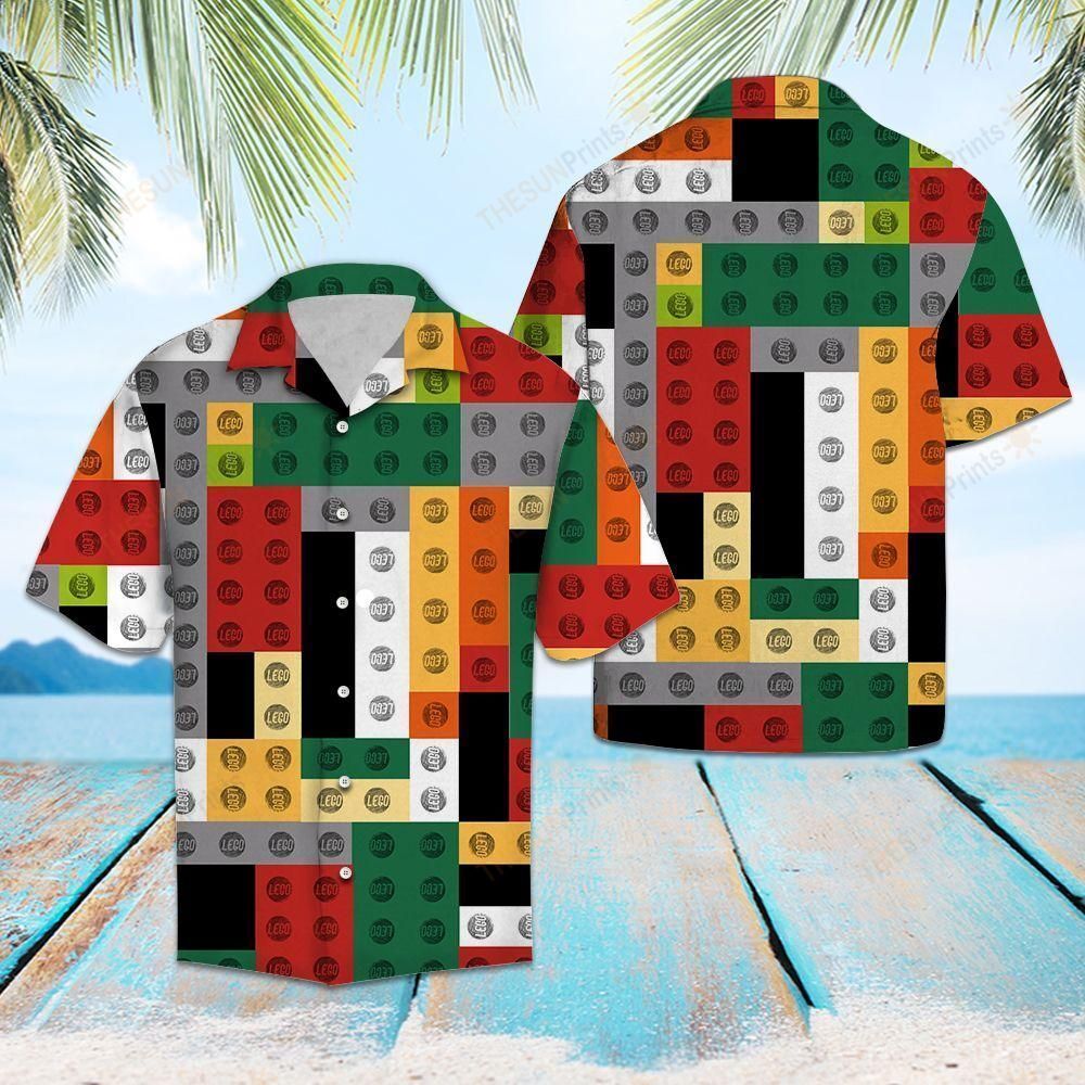 HAWAII SHIRT Colorful Pieces Lego -ZX6073 