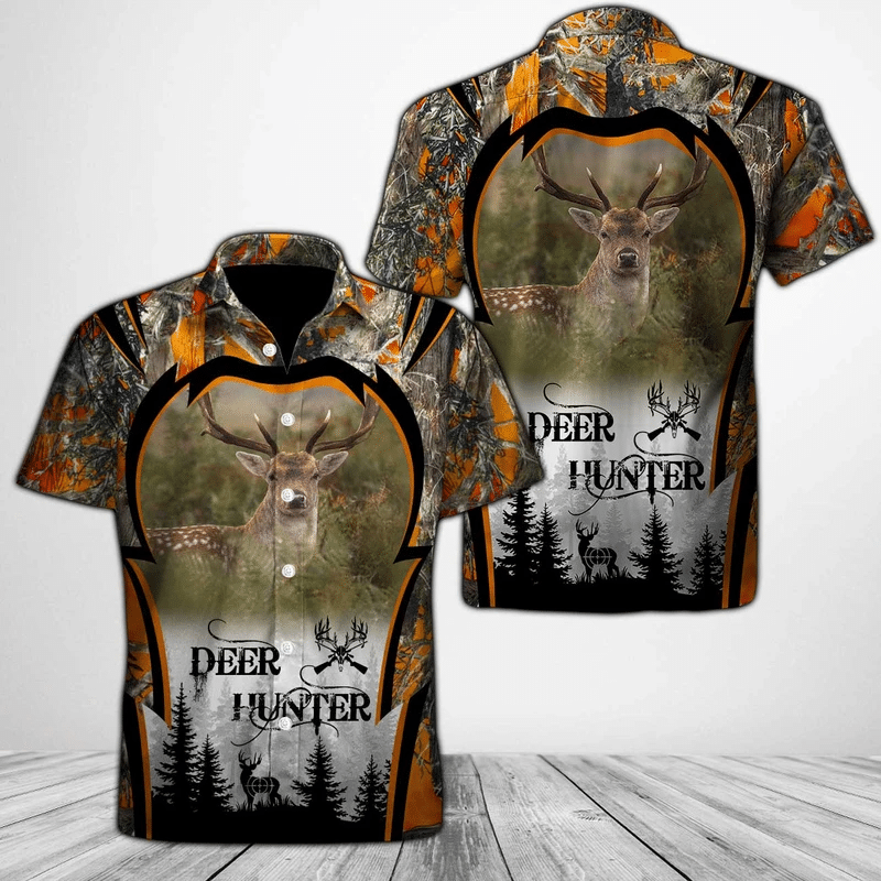 HAWAII SHIRT Deer Hunter -zx16201 