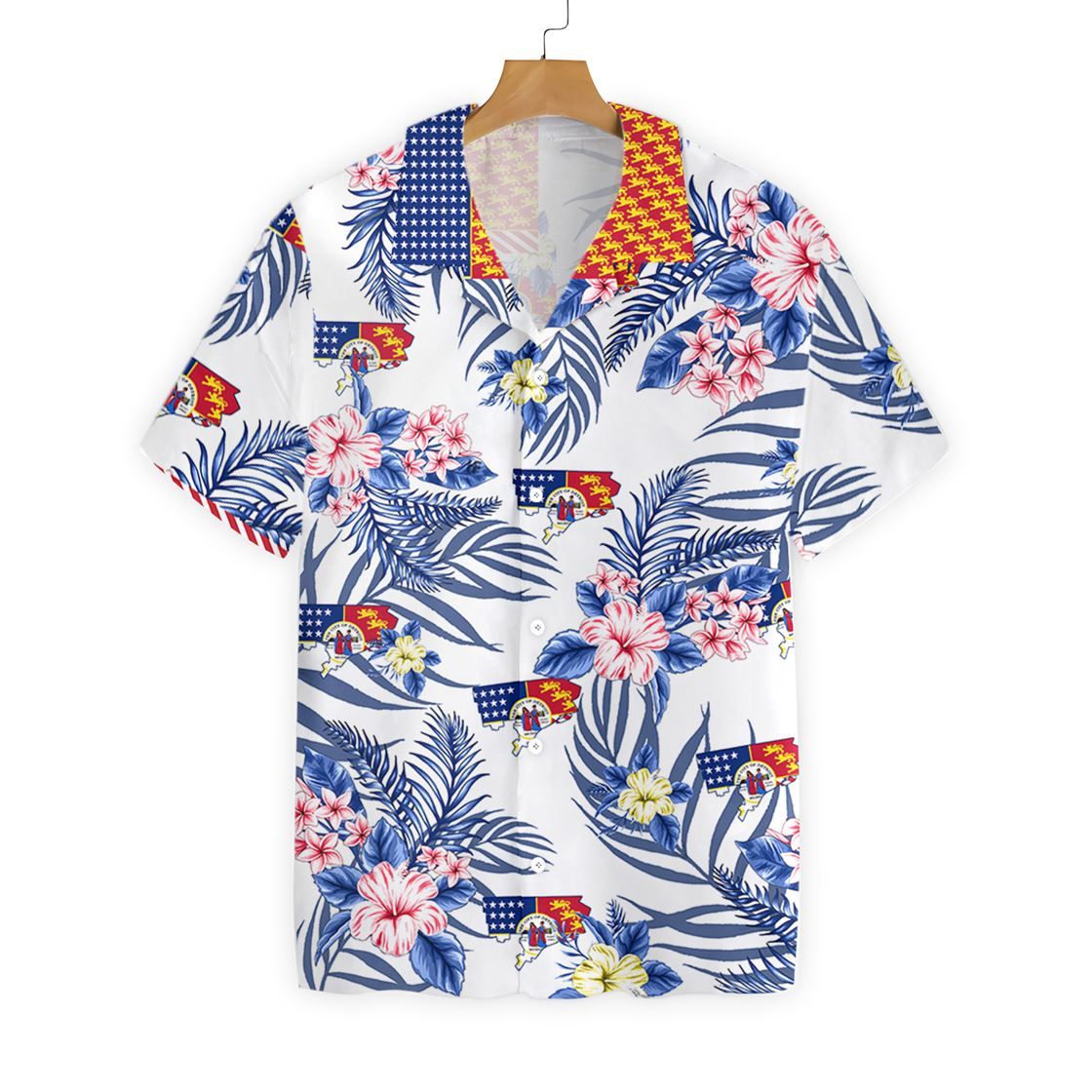 Hawaii Shirt Detroit Proud -ZH5176 