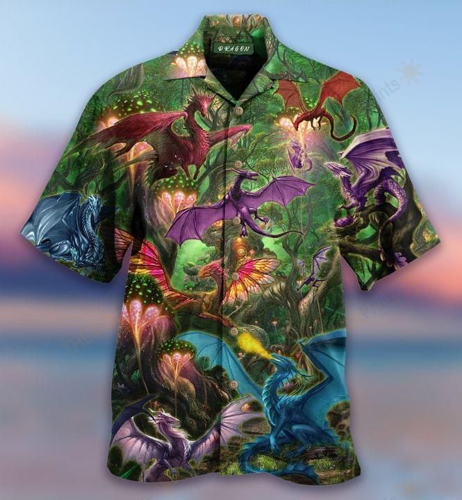 HAWAII SHIRT Dragons  - 002057-ZX5795 