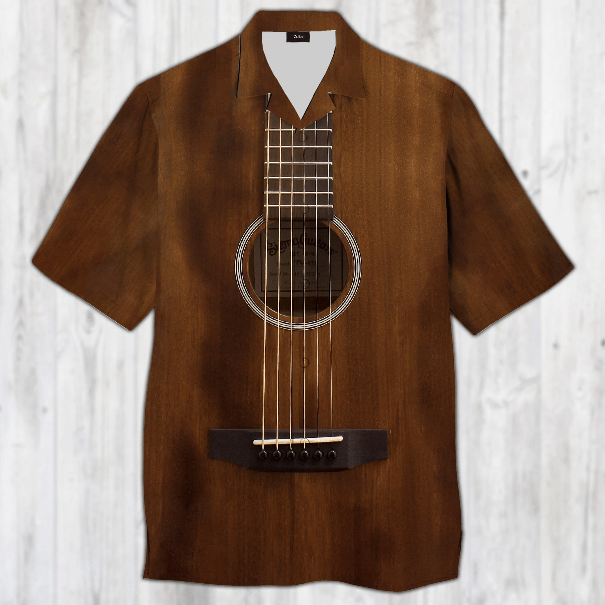 HAWAII SHIRT Guitar Pine -zx15925 