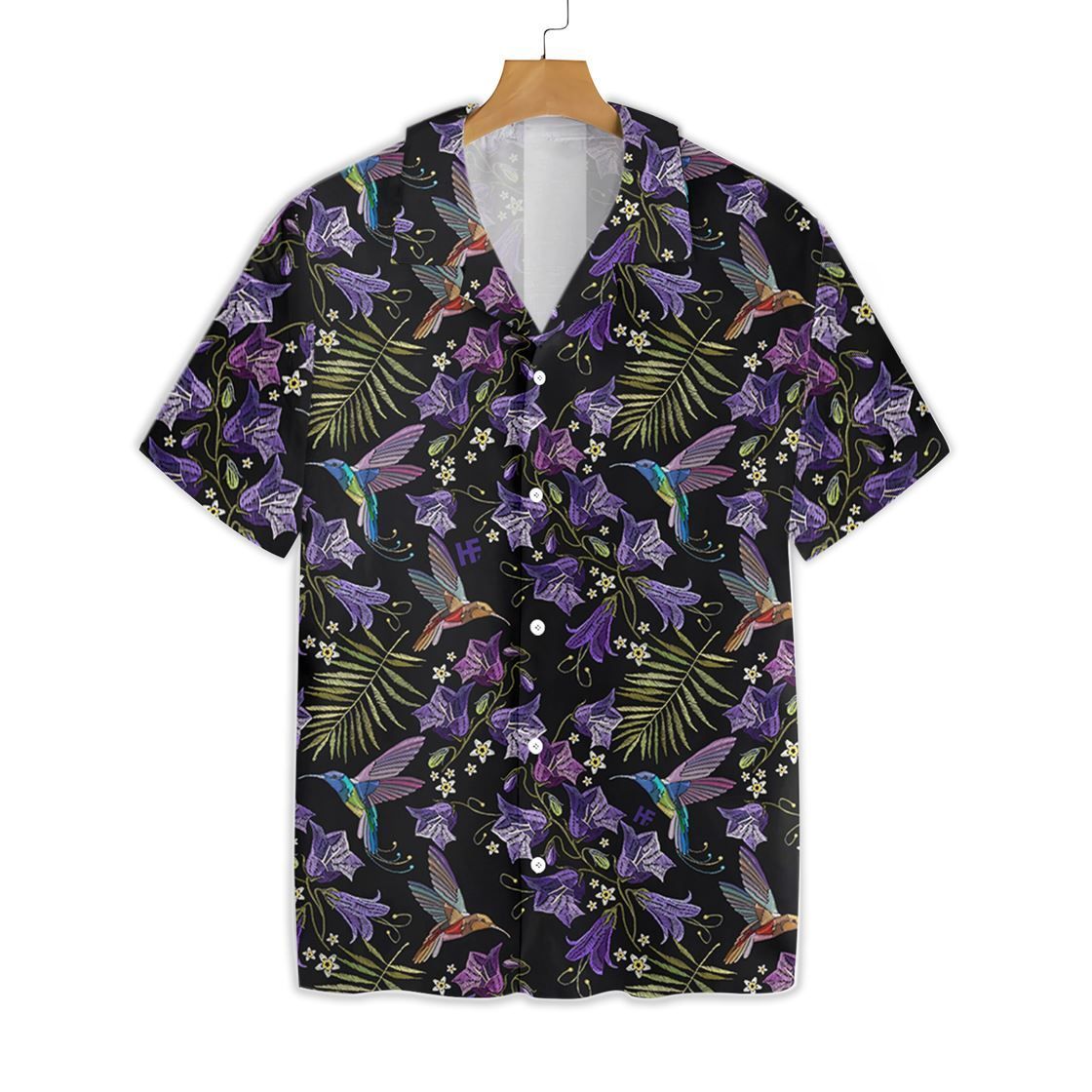 Hawaii Shirt Hummingbird Tropical -ZH5318 