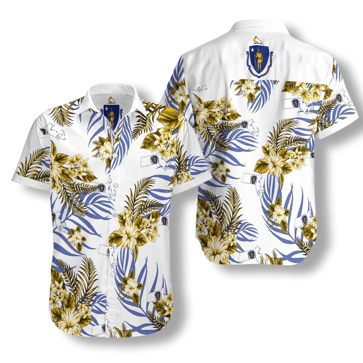 Hawaii Shirt Massachusetts Proud-ZX0404 