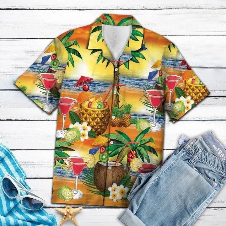 HAWAII SHIRT Paradise Cocktail-zx15532 