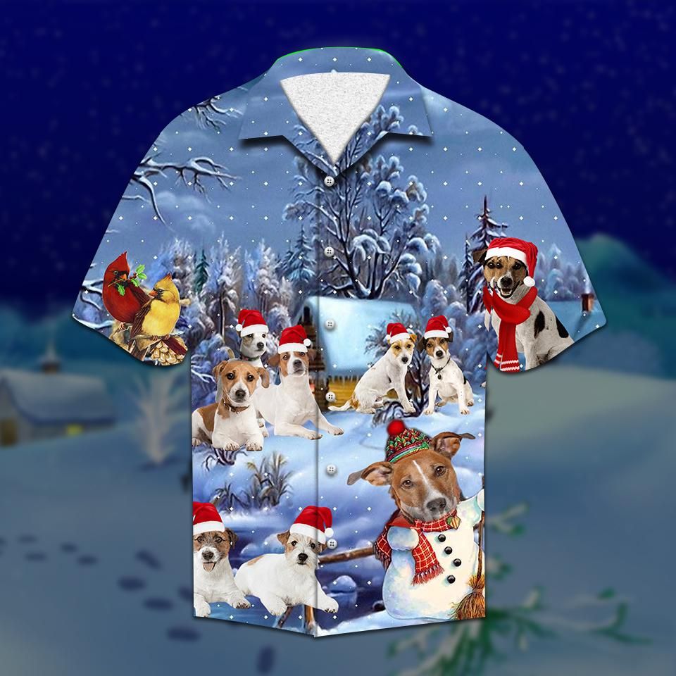 HAWAII SHIRT Parson Russell Christmas -zx15503 