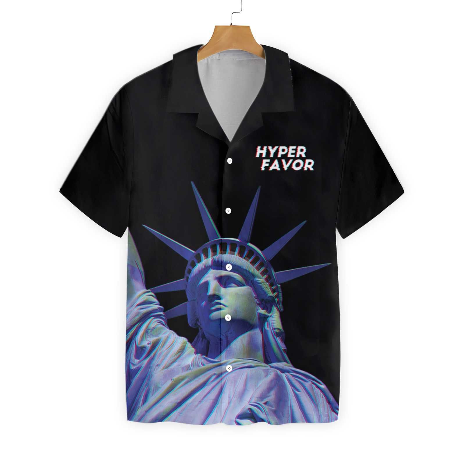 Hawaii Shirt Statue Of Liberty -ZH5591 
