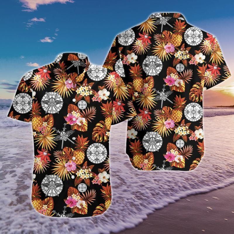 Hawaii Shirt Viking Tropical-ZX0385 