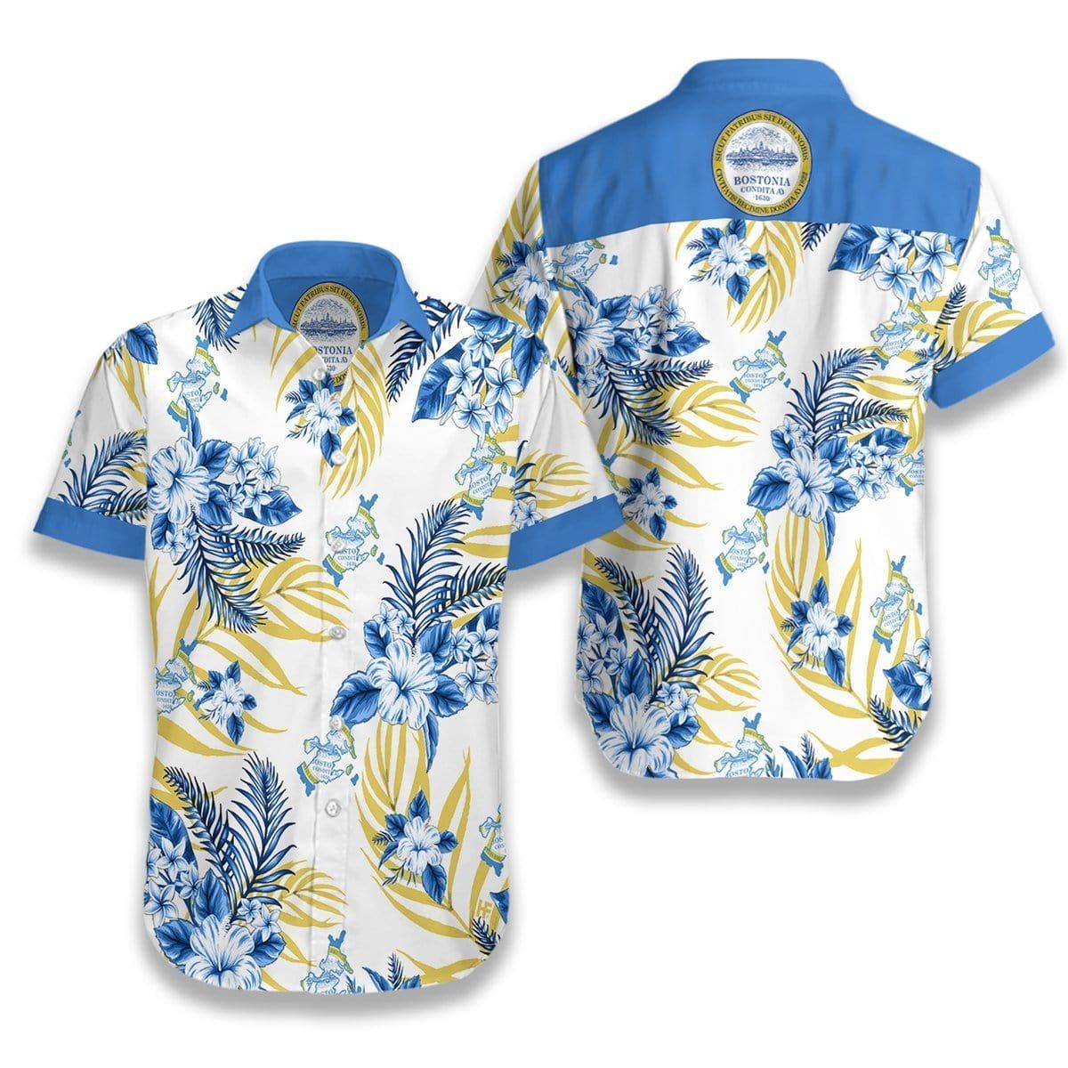 Hawaiian Aloha Shirts Boston Proud