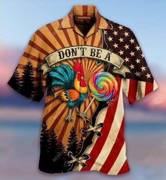 Hawaiian Aloha Shirts Don’t Be A Rooster Lollipop