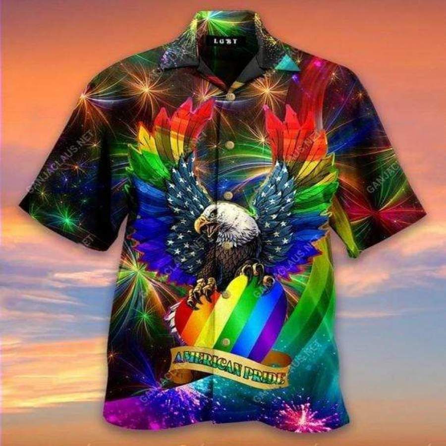 Hawaiian Aloha Shirts Lgbt American Pride