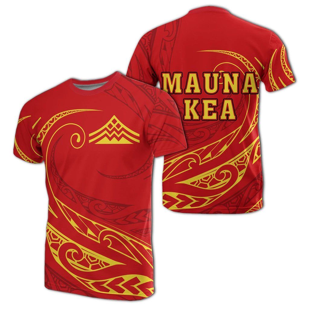 Hawaiian Mauna Kea Polynesian T-shirt – Frida Style – Ah J9