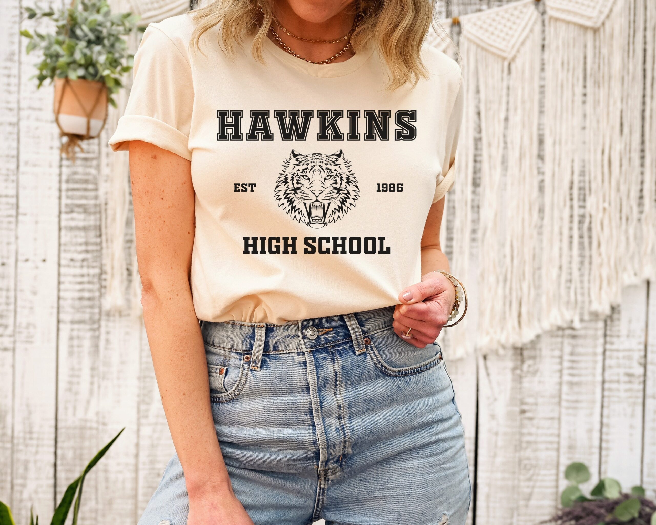 Hawkins High School Hellfire Club Unisex Graphic T Shirt