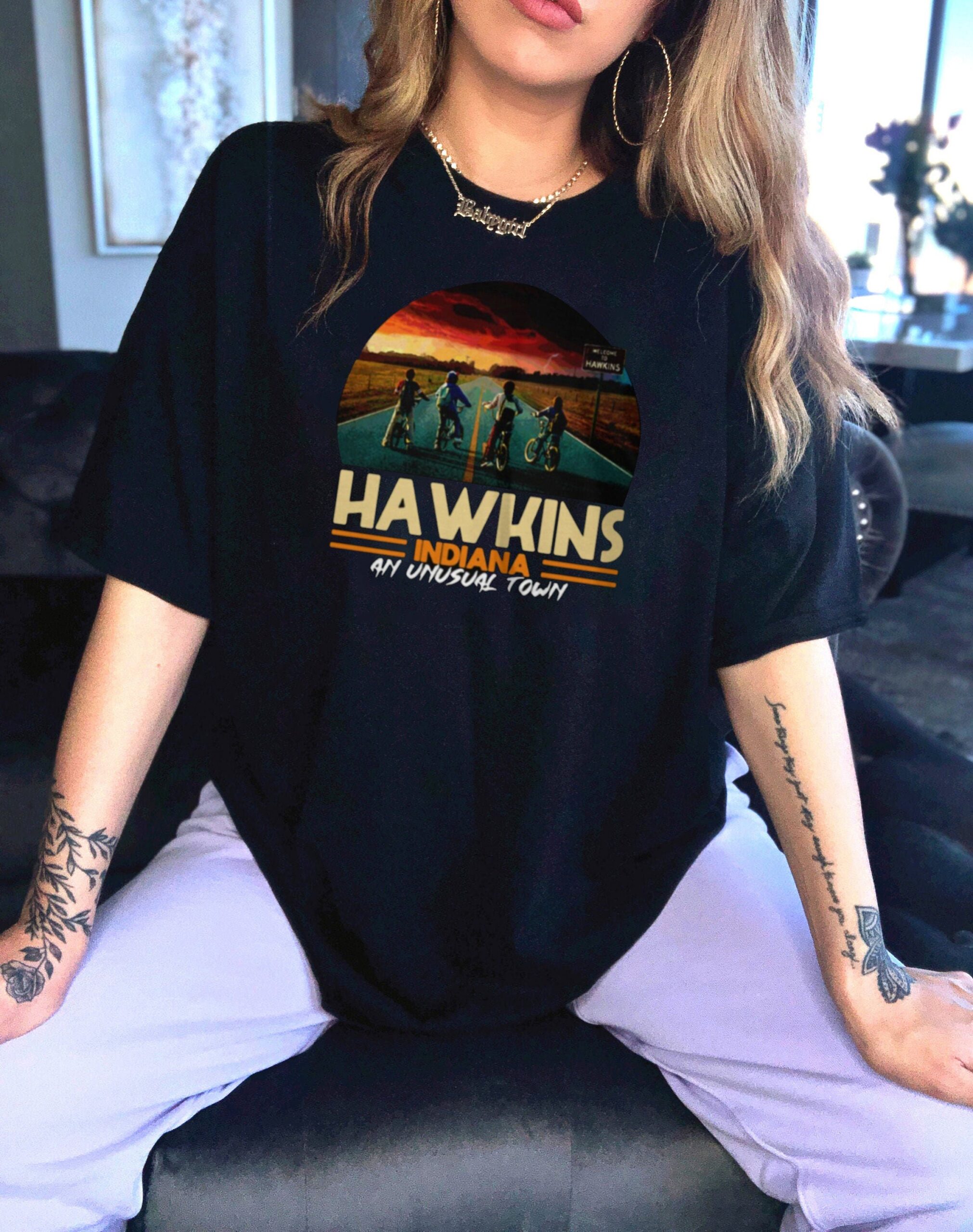 Hawkins Stranger Things 4 T Shirt