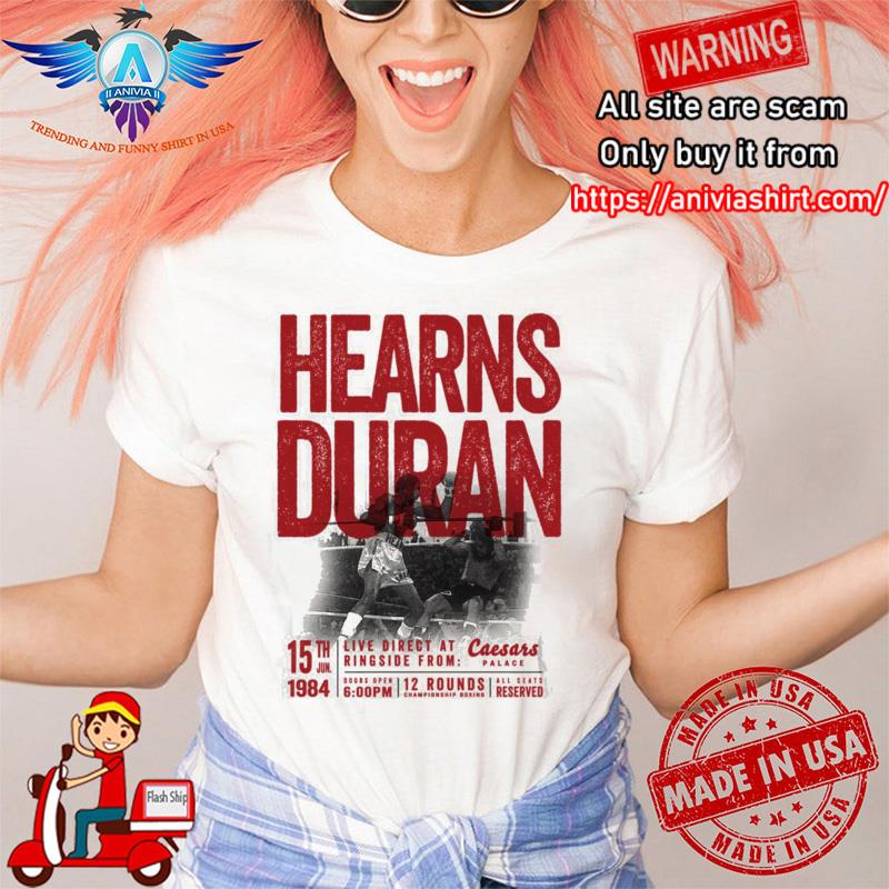 Hearns Vs Duran Boxing shirt