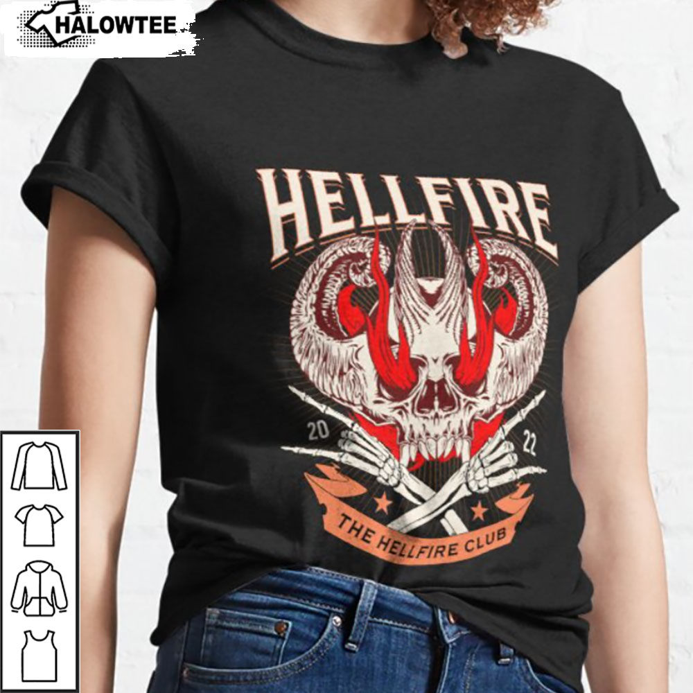 Hellfire Club Shirt Stranger Things 2022 Shirt Hellfire Club Stranger Things T-shirt Gift for Fan