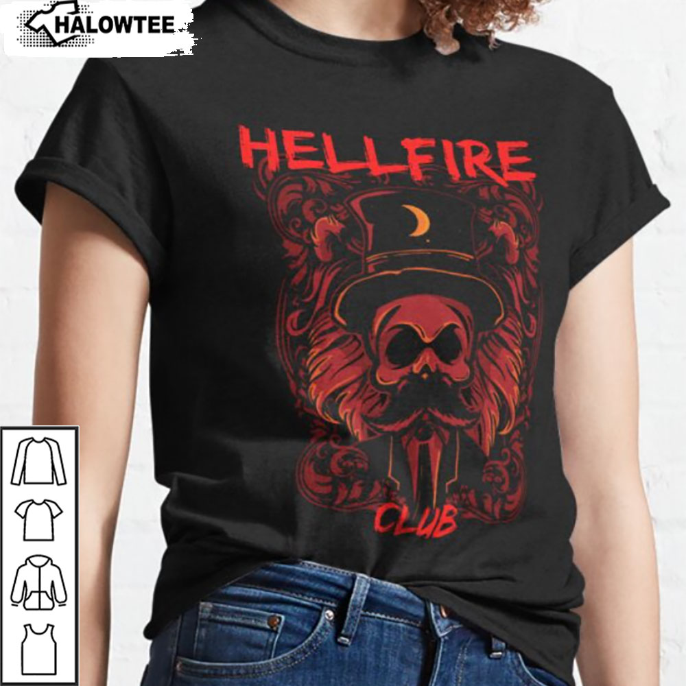 Hellfire Club Shirt Stranger Things 2022 Shirt Hellfire Club Stranger Things Unisex T-shirt