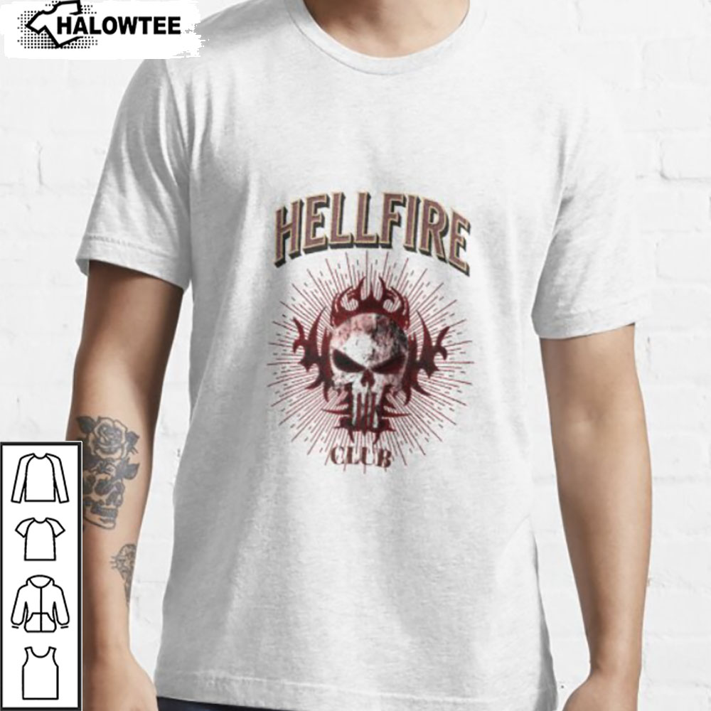 Hellfire Club Shirt Stranger Things 2022 Shirt The Underworld Club Hellfire Club Stranger Things T-shirt