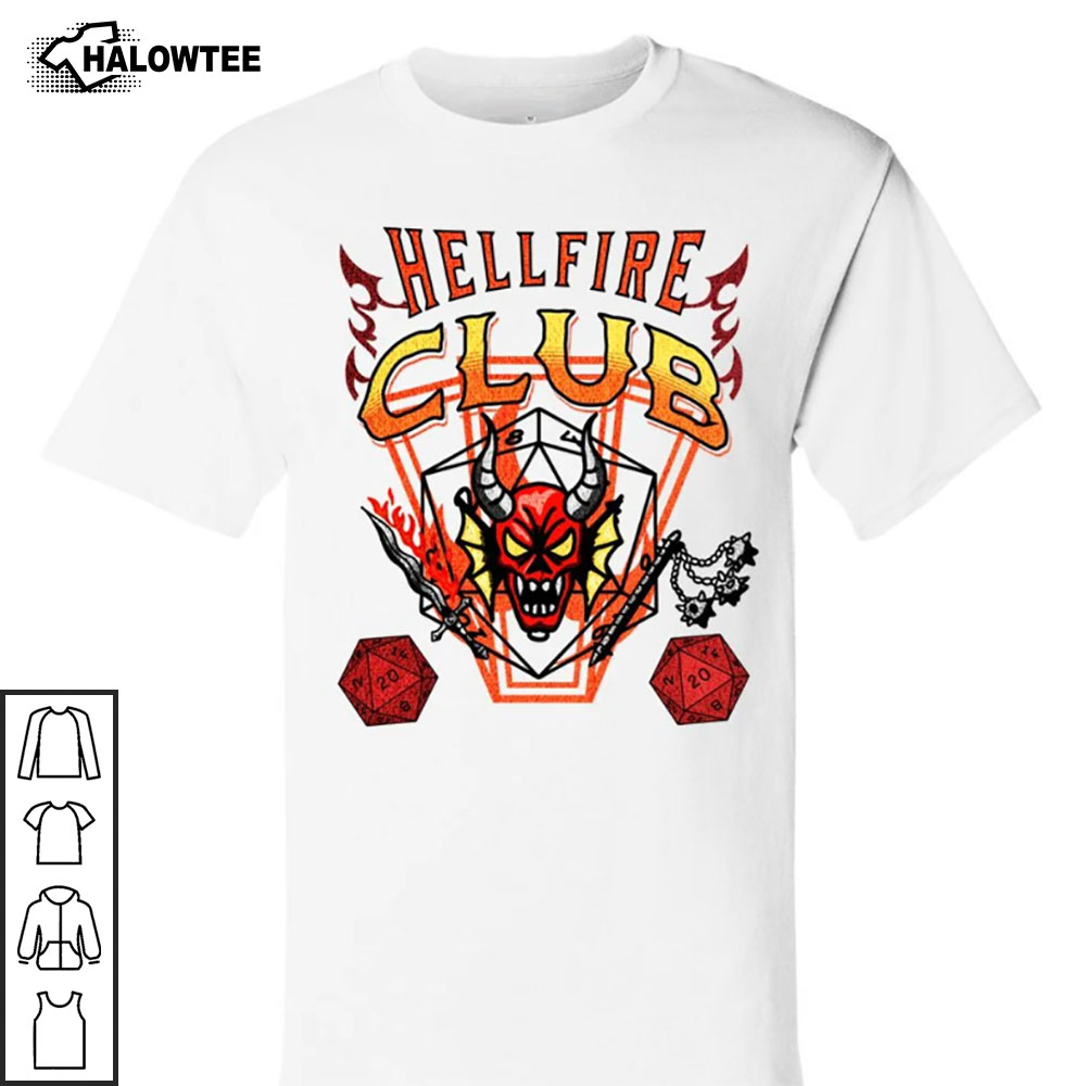Hellfire Club Shirt Stranger Things Shirt