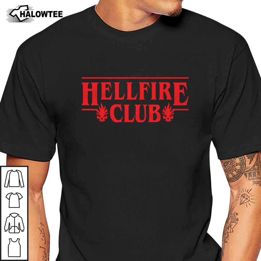 Hellfire Club T Shirt Club Stranger Things 4 Shirt STRANGER THINGS Season 4