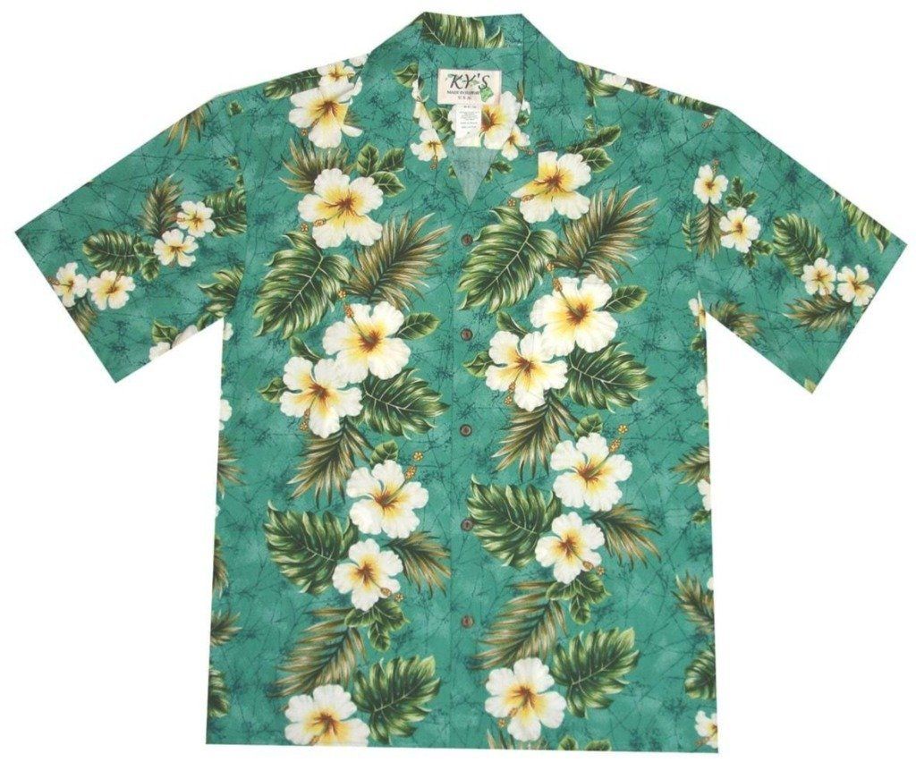 Hibiscus Panel Hawaiian Shirt