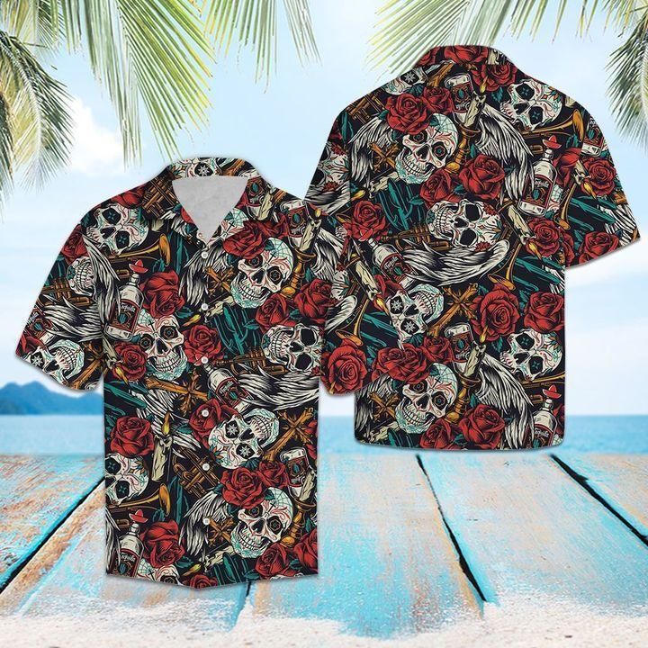 Higozy Skull – Hawaiian Shirts – Sp410