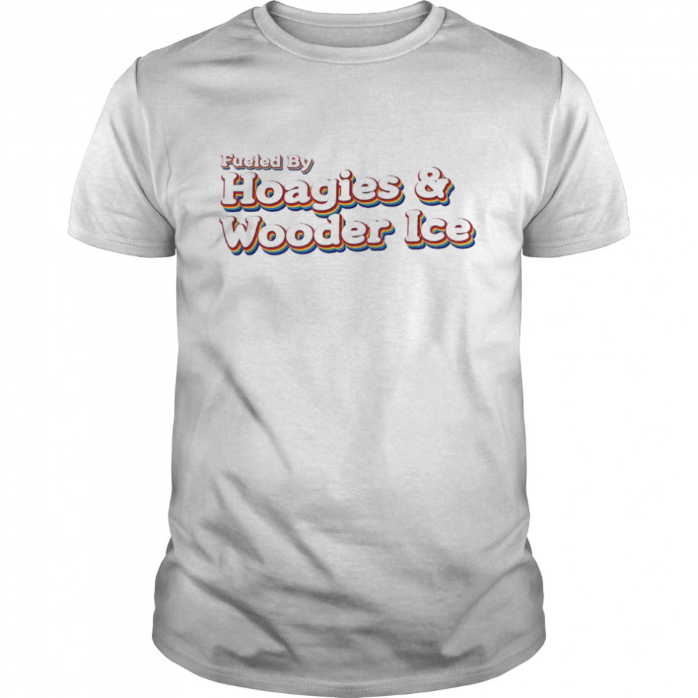 Hoagies And Wooder Ice Philly Retro Distressed Shirt