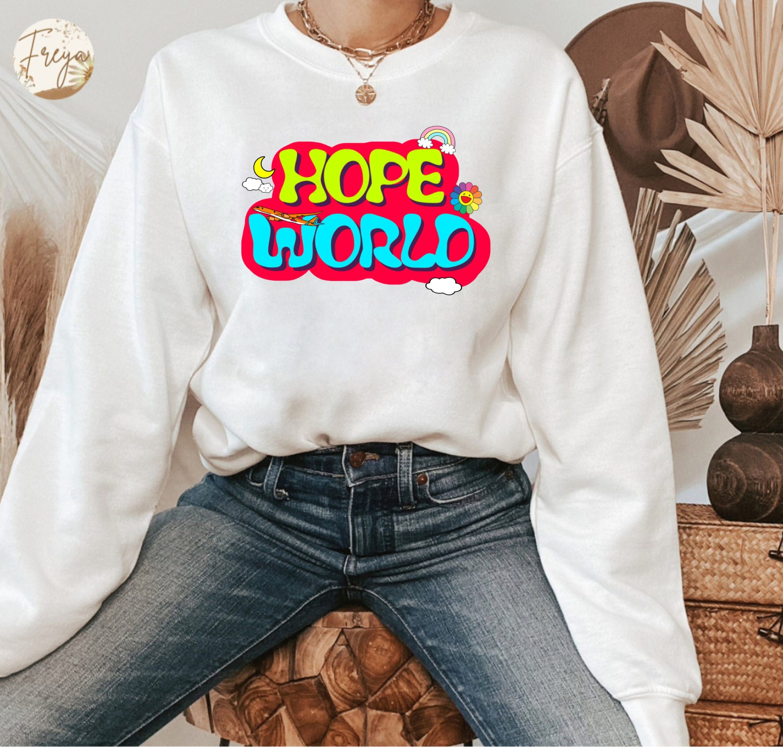 Hope World Hobicore BTS Hobi Sweatshirt