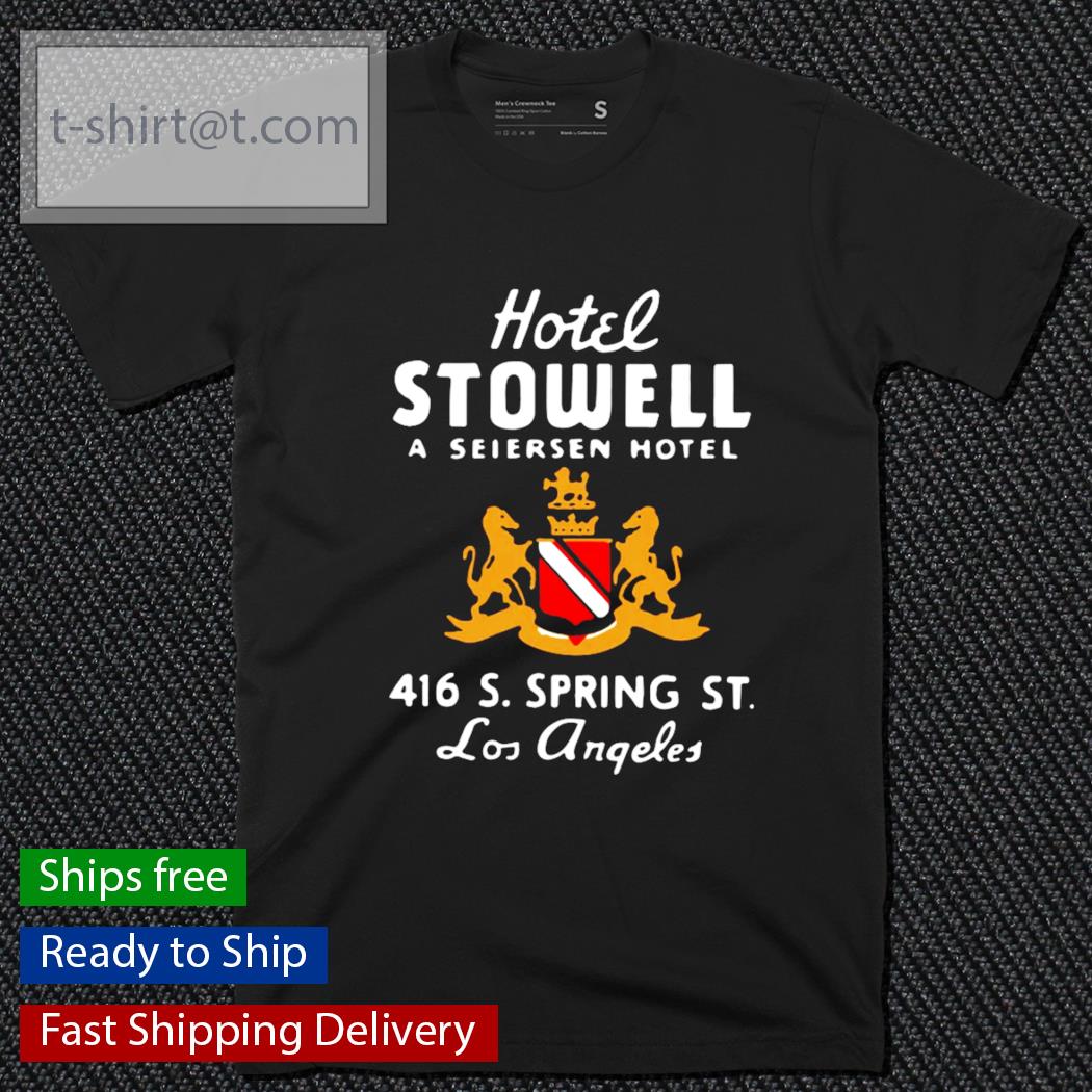 Hotel Stowell a seiersen hotle shirt