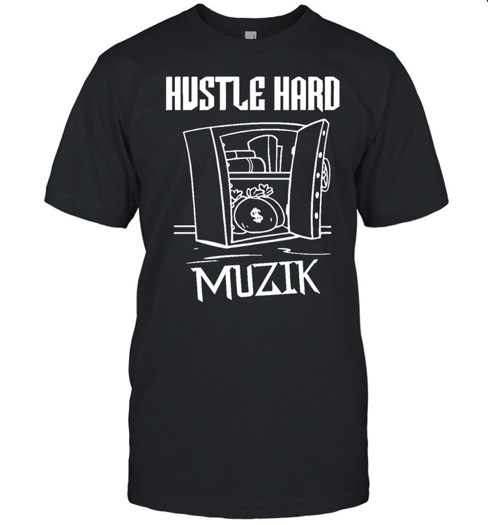 Hustle Hard Muzik Logo T Shirt