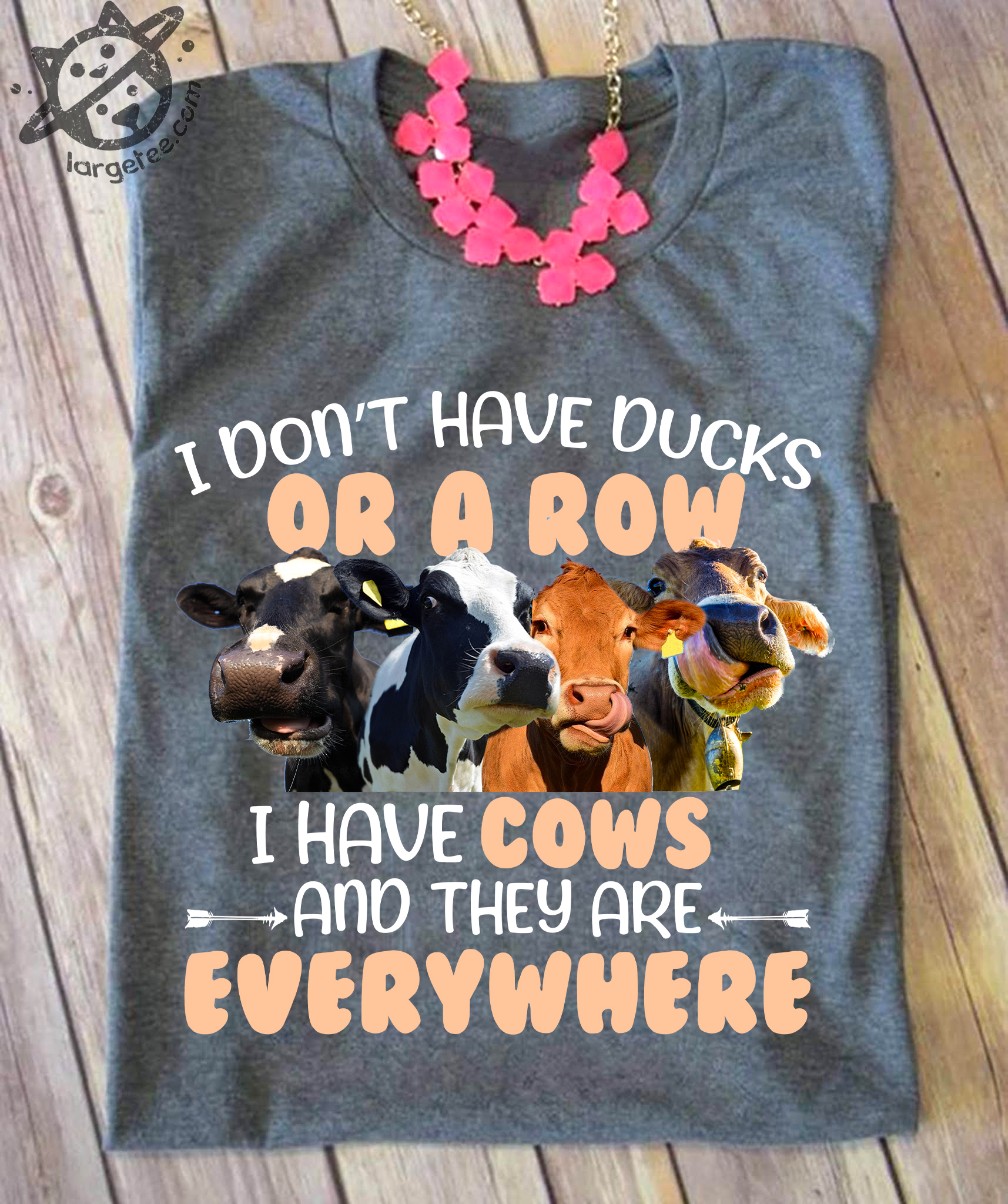 I don’t have ducks or a row I have cows and they are everywhere