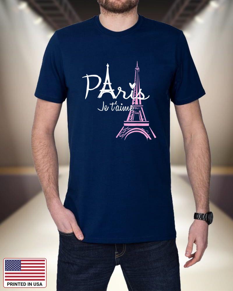 I Love Paris Eiffel Tower France T-Shirt French Souvenir ijyTB