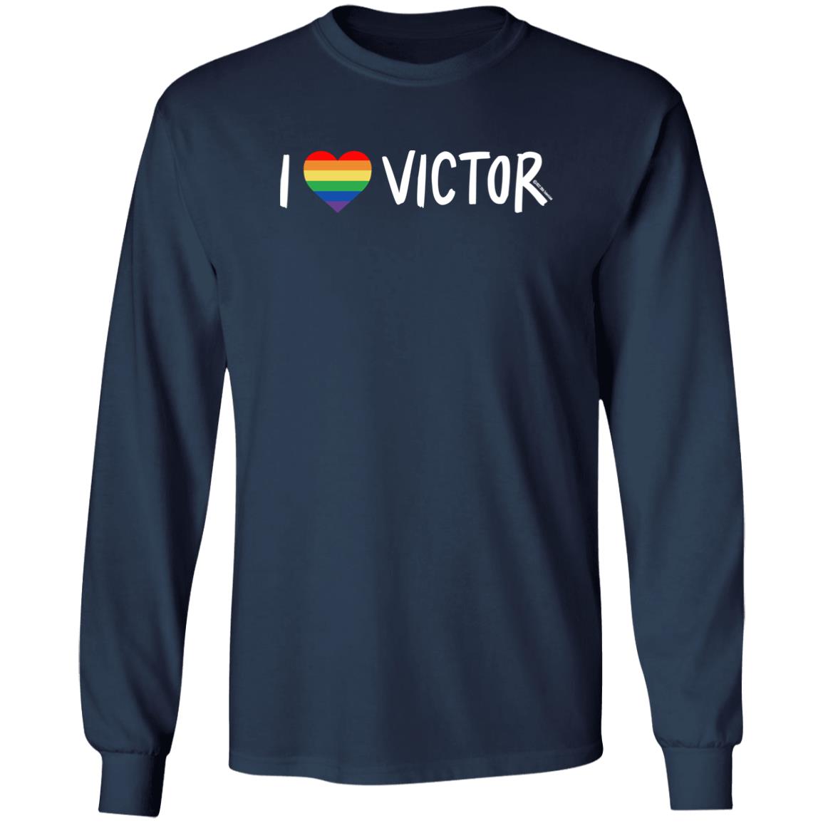 I Love Victor Shirt Hulu Shop LoveVictorHulu