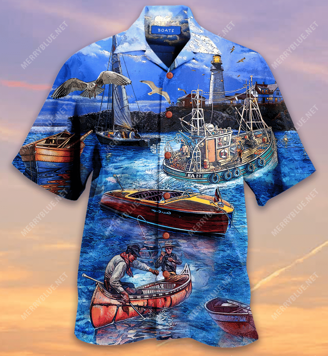 I Want To Try Fishing From A Boat Hawaiian Shirt