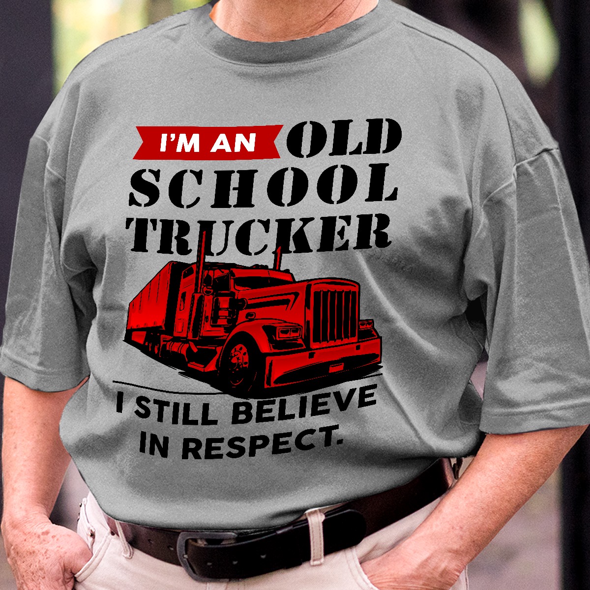 I’m an old school trucker I still believe in respect