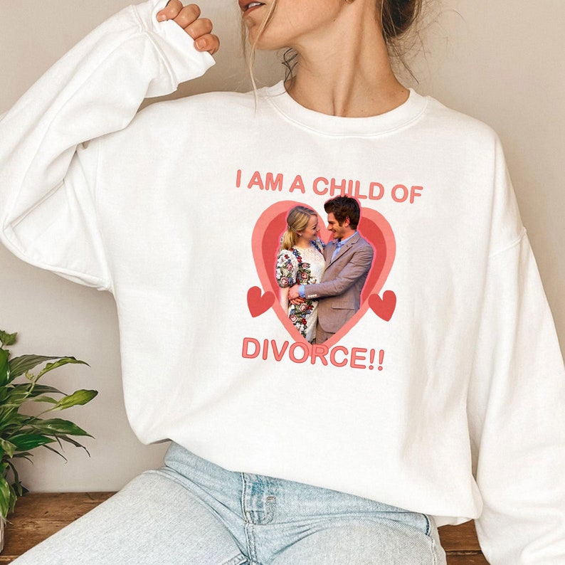I’m A Child Of Divorce Andrew Garfield and Emma Stone T Shirt