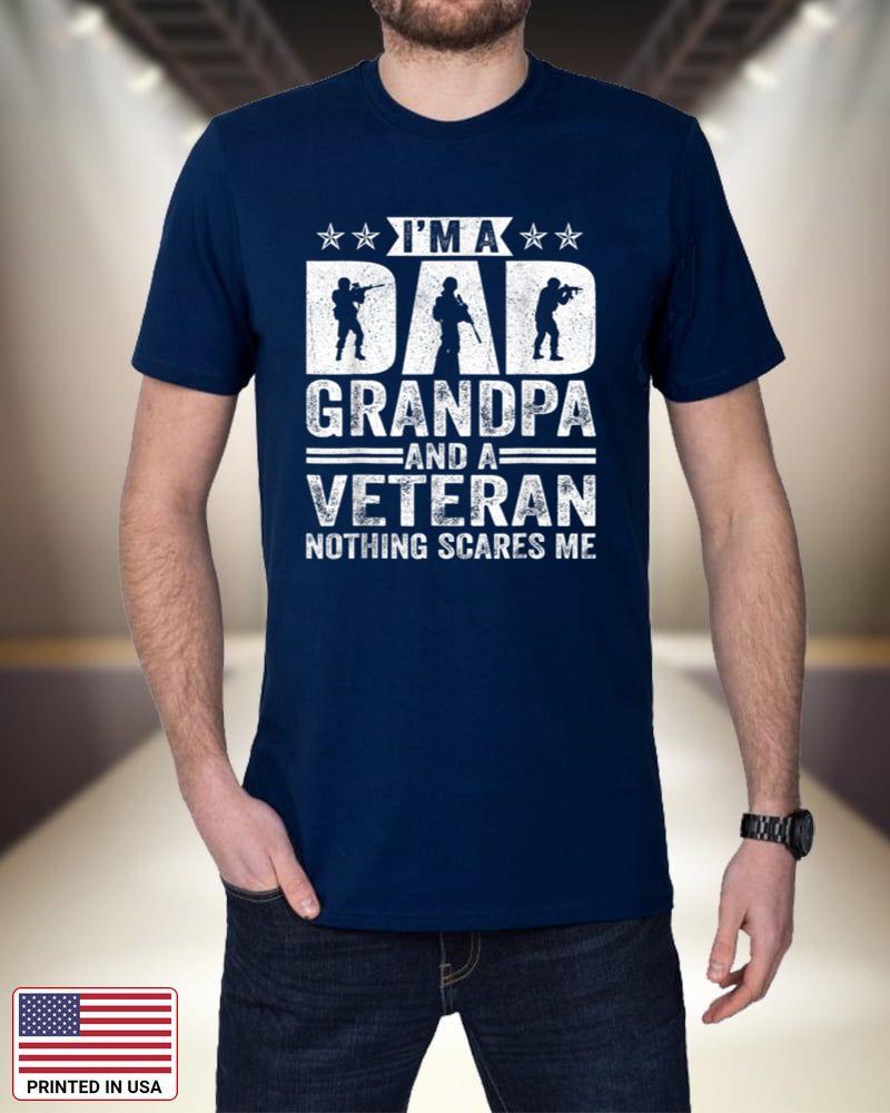I'm A Dad Grandpa T Shirt Veteran Father's Day_2 etb09