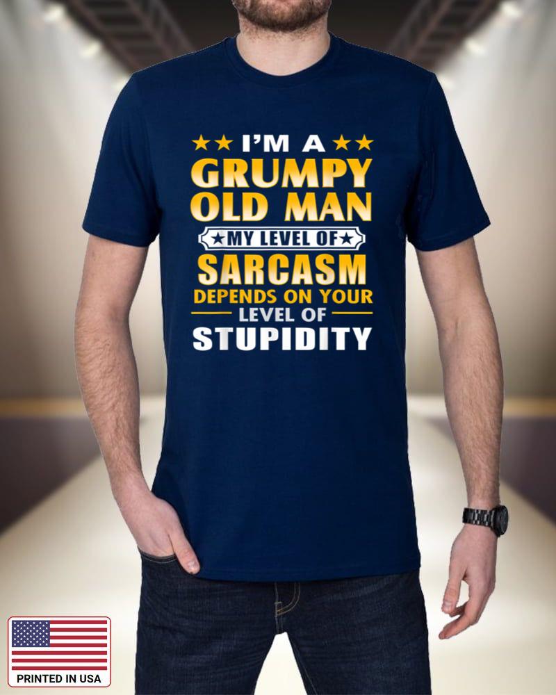 I'm A Grumpy Old Man Funny For Men Father Day 9K1ID