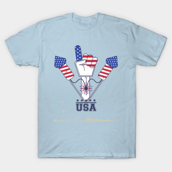 Independence Day 4th of July USA Funny Unisex T-Shirt