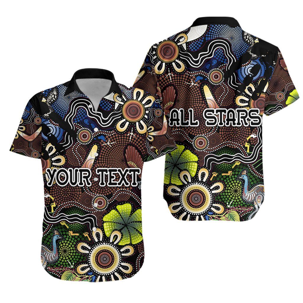 Indigenous Hawaiian Shirt All Stars Ethnic Style K36